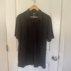 FLX Black Polo Shirt XL Tall